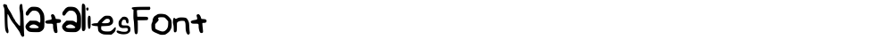 NataliesFont
