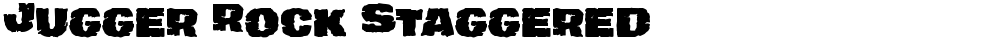 Jugger Rock Staggered