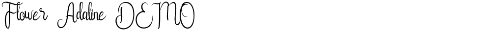 Flower Adaline DEMO