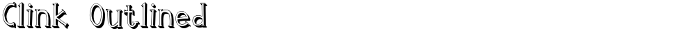 Clink Outlined