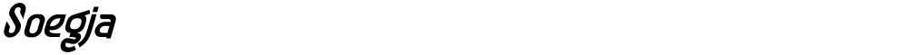 Soegja