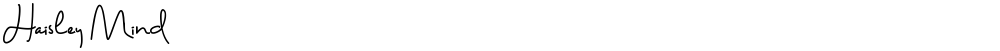 Haisley Mind