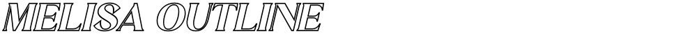 MELISA OUTLINE