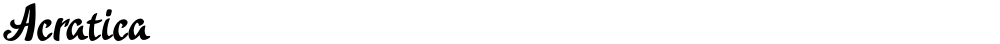 Acratica