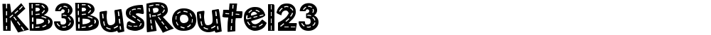 KB3BusRoute123