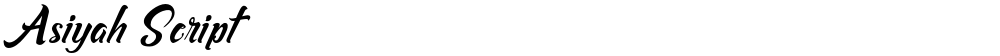 Asiyah Script