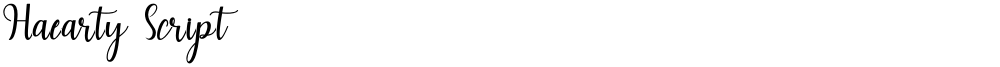 Haearty Script