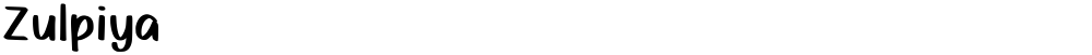 Zulpiya