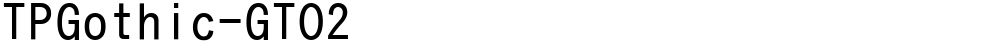 TPGothic-GT02
