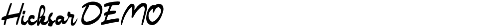 Hicksar DEMO