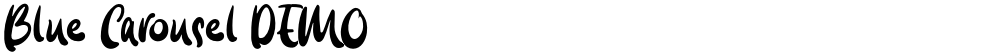 Blue Carousel DEMO