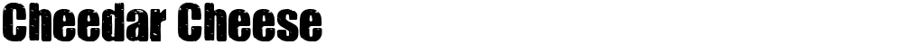 Cheedar Cheese