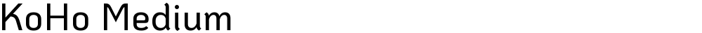 KoHo Medium