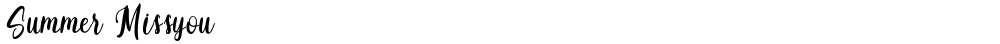 Summer Missyou