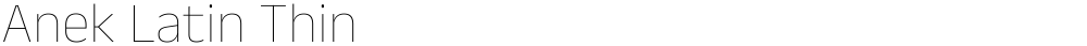 Anek Latin Thin