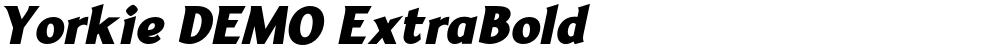 Yorkie DEMO ExtraBold