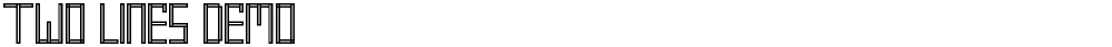 Two Lines Demo