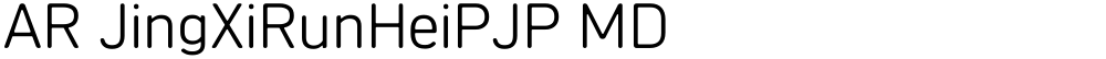 AR JingXiRunHeiPJP MD