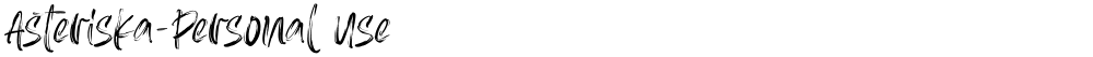 Asteriska-Personal Use