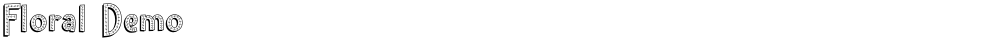 Floral Demo