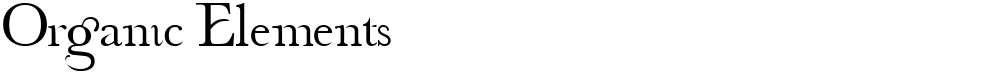 Organic Elements