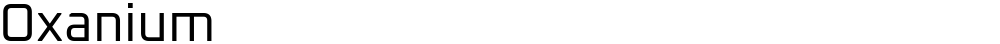 Oxanium