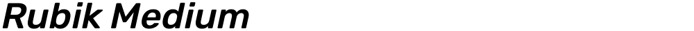 Rubik Medium