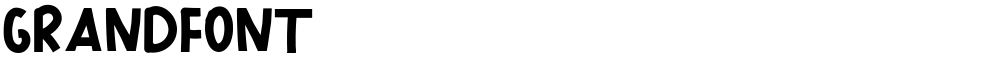 GRANDFONT