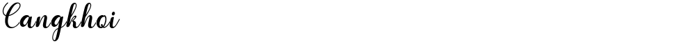 Cangkhoi