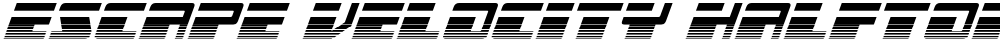 Escape Velocity Halftone Ital