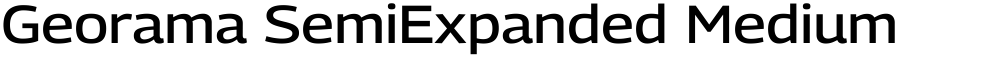 Georama SemiExpanded Medium