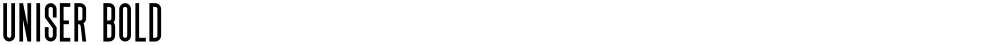 Uniser Bold