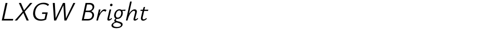 LXGW Bright
