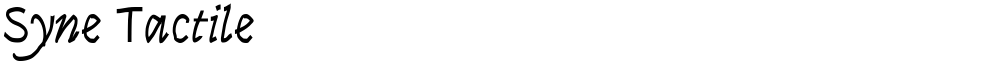 Syne Tactile