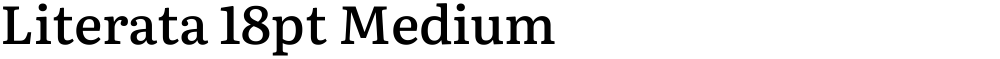 Literata 18pt Medium