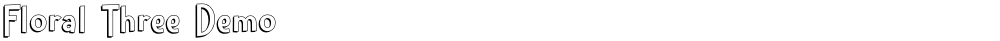 Floral Three Demo