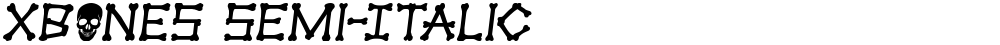 xBONES Semi-Italic