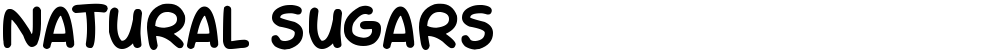 NATURAL SUGARS