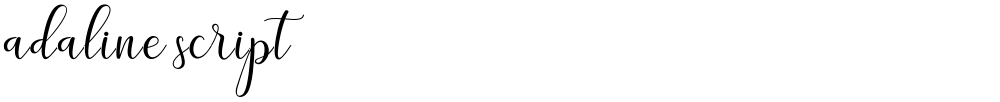 adaline script