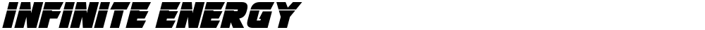 Infinite Energy