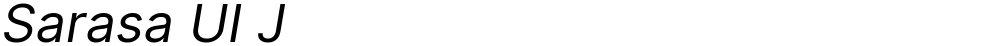 Sarasa UI J
