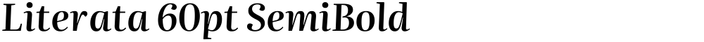 Literata 60pt SemiBold