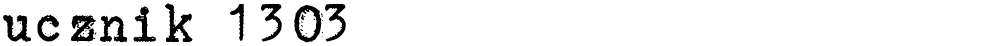 ucznik 1303