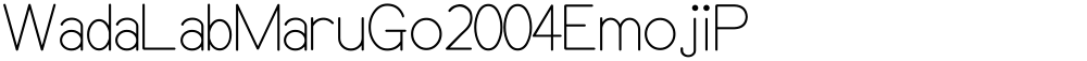 WadaLabMaruGo2004EmojiP