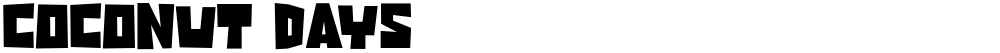 Coconut Days