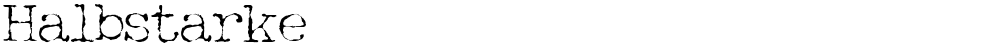 Halbstarke