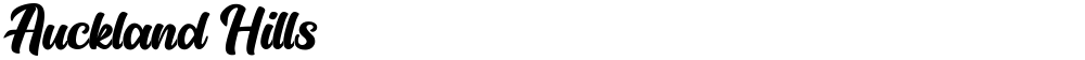 Auckland Hills
