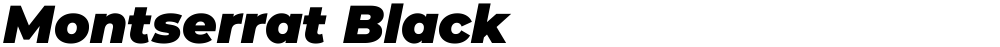 Montserrat Black