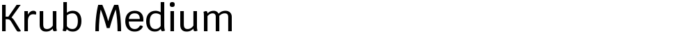 Krub Medium
