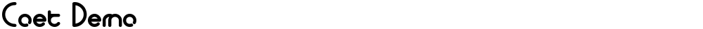 Coet Demo
